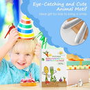14-Piece Toddler Flatware, Kids Utensils Stainless Steel Cutlery Set, Children Safe Spoons and Forks with Ergonomic Handle, Easy to use and Dishwasher Safe (Crocodile and Bear) by TinyTreasures Baby Boutique