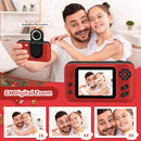 Kids Camera Girls for 3 4 5 6 7 8 9 Years Old Girls,1080P HD Video Selfie Camera with 32G SD Card Kids Digital Camera Toys for Toddler Birthday Gifts Red by TinyTreasures Baby Boutique