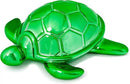 Small Sea Turtle Statue 4 inch Shiny Green Accent Knick Knacks Paperweight for Bathroom Home Office Shelf Desk Table Decor, Cute Sea Turtle Gifts for Women by CozyNest Decor