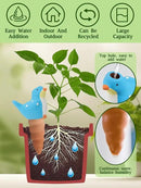 4Pcs Plant Watering Globes, Kalolary Bird Shape Self Watering Spikes Terracotta Drip Water Stakes Irrigation Watering Bulbs for Pot, Indoor, Outdoor, Vacation by GreenHaven Gardens