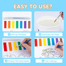 PIRIE Paint with Water Coloring Books for Kids,Watercolor Painting Sets Painting Activity for Kids Ages 3 4 5 6 7 8+,Birthday Gifts Arts & Crafts Toy (Christmas) by TinyTreasures Baby Boutique