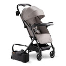 Mompush Lithe V2 Lightweight Travel Stroller, Compact Foldable Baby Stroller with Travel Bag, One-Hand Fold Stroller, Snack Tray, Mechanical Recline Seat, Airplane-Ready, Organizer & Rain Cover by TinyTreasures Baby Boutique