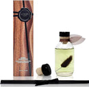LOVSPA Reed Diffuser Set, Santal (Sandalwood) Scented Oil Diffuser with Sticks, Home Fragrance Accessories for Bathroom Shelf Decor, Aroma Diffusers for Home or Office Fall Decor, USA Made by CozyNest Decor
