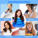 Karaoke Machine for Kids Adults, Portable Bluetooth Speaker with Wireless Microphones and LED Lights, Kids Toys Birthday for Girls and Boys Ages 4,5,6,7,8,9,10,11,12+ Years, Home Party by TinyTreasures Baby Boutique