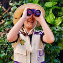Adventure Kidz - Outdoor Exploration Kit, Children’s Toy Binoculars with Case, Flashlight, Compass, Fox Whistle, Magnifying Glass, Backpack. Great Kids Set for Camping, Hiking, STEM, Pretend Play. by TinyTreasures Baby Boutique