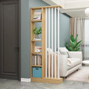 Wall Room Divider,Freestanding Room Divider with Shelves,Wood Room Divider Screen with Storage Cabinet, Wall Divider for Room Separation, for Home Office Decorative C 47.2×9.4×78.7in by CozyNest Decor