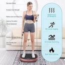 AXV Vibration Plate Exercise Machine Whole Body Workout Power Vibrate Fitness Platform Vibrating Machine Exercise Board for Weight Loss Shaping Toning Wellness Home Gyms Workout by CozyNest Decor