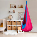 Kids Pod Swing Hanging Seat Child Hammock Chair Indoor and Outdoor Sensory Swing 100% Cotton Loading Capacity 170 lbs (Pink) by GreenHaven Gardens