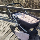 Length Ajustable Waterproof Stroller Winter Cover for All Stroller, XL,Good for Infant to Y5 pre-School Kids by TinyTreasures Baby Boutique