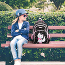 Cusangel Backpack for Girls Boys School Bookbags Kindergarten Elementary Lightweight Waterproof Multifunctional Large Capacity for Backpack (16 inch cat Fun Prints) by TinyTreasures Baby Boutique
