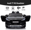 Kids Electric Car, Licensed Audi 6V Kids Ride on Toy Car for Toddlers with Remote - Black by TinyTreasures Baby Boutique