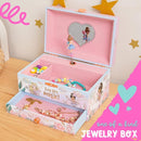 Musical Fairy Jewelry Box for Girls - Kids Music Box with Spinning Fairy and Mirror, Princess Gifts for Little Girls, Jewelry Boxes, Childrens Birthday Gift - Ages 3-10, Pink by TinyTreasures Baby Boutique
