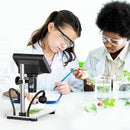 TOMLOV 1000X Coin Microscope with 4.3" Screen, Digital Microscope Magnifier with LED Lights, Metal Stand, PC View, Photo/Video, 32GB SD Card, Windows, macOS Compatible, DM4S by TinyTreasures Baby Boutique