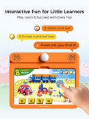 Interactive Electronic Learning Pad - Learn-to-Read System with 70 Sound Pages, Card-Insert for Alphabet, Words, Numbers, Music, Learning Activities for Kids 3-5 Years Old by TinyTreasures Baby Boutique