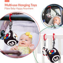 hahaland High Contrast Baby Toys for Newborn - Infant Baby Black and White Sensory Newborn Toys for Brain Development Montessori Tummy Time Toy for 0 3 6 Months by TinyTreasures Baby Boutique