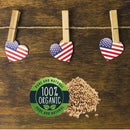 Easy Cat Grass Kit (3 Pack) Just Add Water. Includes Certified Organic Non GMO Wheatgrass Seed, Fiber Soil, Cups Chalkboard Labels. Your Pets Will Love This by GreenHaven Gardens