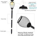 2 Pack Solar Lights Outdoor Waterproof, Solar Garden Lights Outdoor, Auto On/Off LED Lights Landscape Decorative for Garden,Lawn,Yard, Walkway, Driveway, Patio. by GreenHaven Gardens