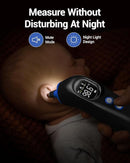 Ear Thermometer with Heated Probe, High Accuracy Thermometer for Kids, Adults and Babies with 32 Memory Recall, Mute and Night Light, Includes 21 Disposable Probe Covers, Storage Box by TinyTreasures Baby Boutique