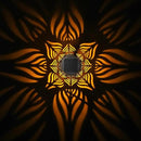 2 Pack Palm Leaves Solar Lantern, Solar Lights Outdoor Waterproof, Outside Hanging Lanterns Garden Lights for Yard Porch Decorative, Thanksgiving Birthday Mothers Day Gifts for Women Men Mom by GreenHaven Gardens