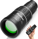 16X52 Monocular Telescope High Powered for Adults, 2023 Power Prism Compact Monoculars for Adults,HD Monocular Scope for Gifts, Outdoor Activity,Bird Watching,Hiking,Concert,Travelling by TinyTreasures Baby Boutique