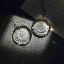 45mm Crystal Suncatcher Round Pendant Rainbow Maker for Home Car Decor (Moon and Sun) by GreenHaven Gardens