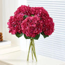 8Pcs Fake Flowers Silk Hydrangea Artificial Flowers Bouquets Faux Hydrangea Stems for Home Table Centerpieces Wedding Party Decoration by CozyNest Decor