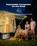 OUKITEL 5120Wh Large Capacity Solar Generator,Portable Power Station P5000 Pro With 2X400W Solar Panel, 5x3600W AC Output (5000W Surge),1000W MPPT Solar for Emergency, Home Backup, RV, Camping by TinyTreasures Baby Boutique