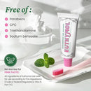 EUTHYMOL Whitening Toothpaste (3.7fl oz) - Stain Removal in 2 Weeks, Long-Lasting Freshness for Sensitive Gum & Teeth. Bad Breath, Cavity Prevention. Recyclable Aluminum Tube by CozyNest Decor