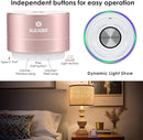 Mini Bluetooth Shower Speaker, IPX6 Waterproof Speaker, with RGB Lights, Mic, Portable Silicone Lanyard, Suction Cup, Clear Sound&Rich Bass, 12h Playtime, Small Pink Gifts for Girls Women by TinyTreasures Baby Boutique