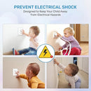 48 Pack Outlet Covers Baby Proofing, Provide Shock Prevention and Easy Installation, Safe and Secure Plastic Plug Covers for Power Sockets (48 Outlet Covers) by TinyTreasures Baby Boutique
