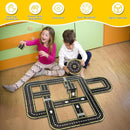 Magnetic Tiles Road Set, STEM Magnet Building Blocks for Toddler Kids, Montessori Educational Toy Gifts for 3+ Year Old Boys & Girls by TinyTreasures Baby Boutique