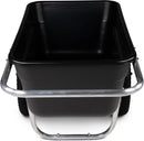 Smart Carts Premium Yard Cart - Strong, Lightweight, and Perfectly Balanced (20" Air Filled Wheels) by GreenHaven Gardens