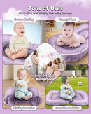 Baby Lounger Pillow 3-in-1 Infant Lounger Pillow for Newborn 0-24 Months, Portable Tummy Time Mat for Home and Travel, Breathable & Soft Baby Seat for Baby by TinyTreasures Baby Boutique