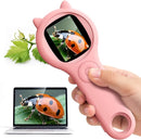 Portable Handheld Mini Digital Microscope for Kids - Educational Science Toys, Christmas & Birthday Gifts for Age 5 6 7 8 9 10 11 12 Girls & Boys (Pink) by TinyTreasures Baby Boutique