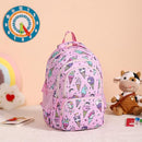 CLUCI Kids Backpack for Girls Bookbags Preschool Backpack Toddler Daycare School Bag Elementary Kindergarten Lightweight Waterproof Pink Unicorn by TinyTreasures Baby Boutique