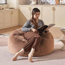 Bean Bag Chair 3Ft, Memory Foam Filled, Large Beanbag Chairs for Adults and Teens, Soft Sofa with Removable Flannel Cover, Round Couch for Living Room Bedroom College Dorm (Coffee, 3FT-36×36"×24") by CozyNest Decor