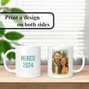 Personalized Coffee Mug, Custom Photo Caricature Gift, Funny Customized Coffee Gift for Men & Women, Custom Mugs with Pictures, White 11oz Customized Fathers Day Mug by TinyTreasures Baby Boutique
