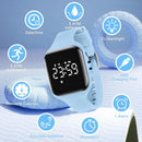 Kids Watches for Girls Boys Digital Sport Watch with Step Counter Pedometer Vibration Alarm Clock, No App Waterproof Fitness Tracker Kids Watch Boys Girls Teens Students Ages 5-16 by TinyTreasures Baby Boutique