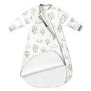 Baby Sleep Sack 12-18 Months, Cotton Detachable Long Sleeve Sleep Sack, 2.5 Tog Toddler Sleeping Sack with Temperature Strips, 2-Way Zipper Wearable Blankets for Newborns, Hot Air Balloon by TinyTreasures Baby Boutique