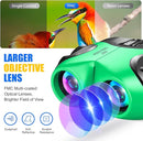 LET'S GO! Binocular for Kids, Compact High Resolution Shockproof Binoculars by TinyTreasures Baby Boutique