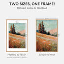 Homeforia 20x30 Picture Frame Wood, High End Natural Oak 20 x 30 Frame with Mat 16 by 24, 20x30 Light Wooden Poster Frames Matted to 16x24 Photo, 30by20 Large Frame, Tempered Glass, Wall Kit, Set of 1 by CozyNest Decor