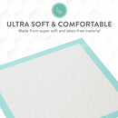 Inspire Extra Large Super Absorbent Disposable Bed Pads for Incontinence Ultra Thick and Absorbent Bed Pads Disposable Adult | Puppy Pads | Pee Pads for Adults (36" X 36" Pack of 50 W/ Adhesive) by TinyTreasures Baby Boutique
