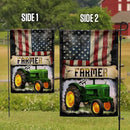 Flags-Proud Farmer Flag QNK270F, Garden Flag (11.5" x 17.5")-USA House Garden Flags Premium Polyester-Decorative Outdoor Flags by GreenHaven Gardens