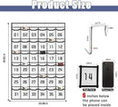 Loghot Classroom Accessories Closet Pocket Chart for Cell Phones Holder Wall Door Hanging Organizer (36 Pockets White) by CozyNest Decor