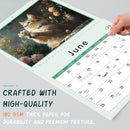 GuassLee Cat Vertical Wall Calendar 2025, 19-Months Aesthetic Hanging Wall Calendar Jun. 2025 to Dec. 2026, 14" x 23" Monthly Planner Cat Kitten with Thick Paper for Office Home Wall Decor Organizing by TinyTreasures Baby Boutique