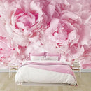 WFBHUA-Pink Floral Wallpaper Mural Peony Flower Wallpaper for Girls Bedroom Wall Murals(Not Peel and Stick) by CozyNest Decor