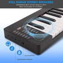 Pyle 88-Key Electric Piano Keyboard – Full Sized Bluetooth Enabled Keyboard with 28 Rhythms & Tones, Built-In Speaker, Sustain Pedal, Piano Bag, Portable Design, Ideal for Beginners and Professionals by TinyTreasures Baby Boutique