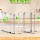 Retractable Bottle Drying Rack, Baby Bottle Drying Rack, Collapsible Cup Draining Rack, Reusable Storage Bag Dryer with Non-Slip Bottom - Stainless Steels by TinyTreasures Baby Boutique