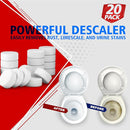 USKICH Toilet Bowl Cleaner Tablets 20 PACK, Bathroom Automatic Toilet Tank Cleaners with Bleach, Slow-Releasing Household Toilet Cleaners for Deodorizing, Descaling, against Tough Stains by CozyNest Decor