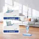 Steam Mop for Hardwood Floor Cleaning, Floor Steamer Cleaner Lightweight for Vinyl, Laminate, Carpet, Tile Hard Floors w/Adjustable Steam Modes & Height, 23ft Cord, 2 Washable Pad by CozyNest Decor